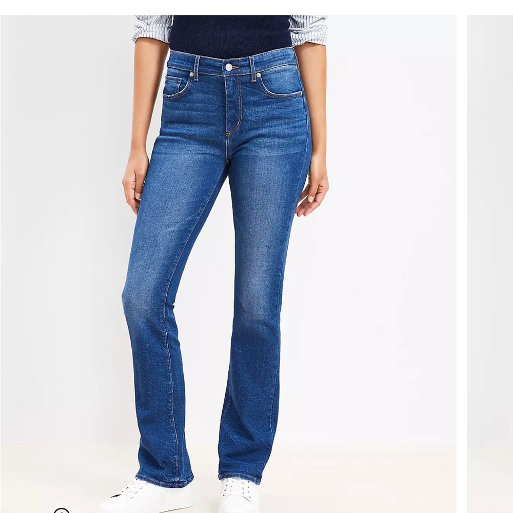 LOFT The Relaxed High Rise  Jeans, Size 14